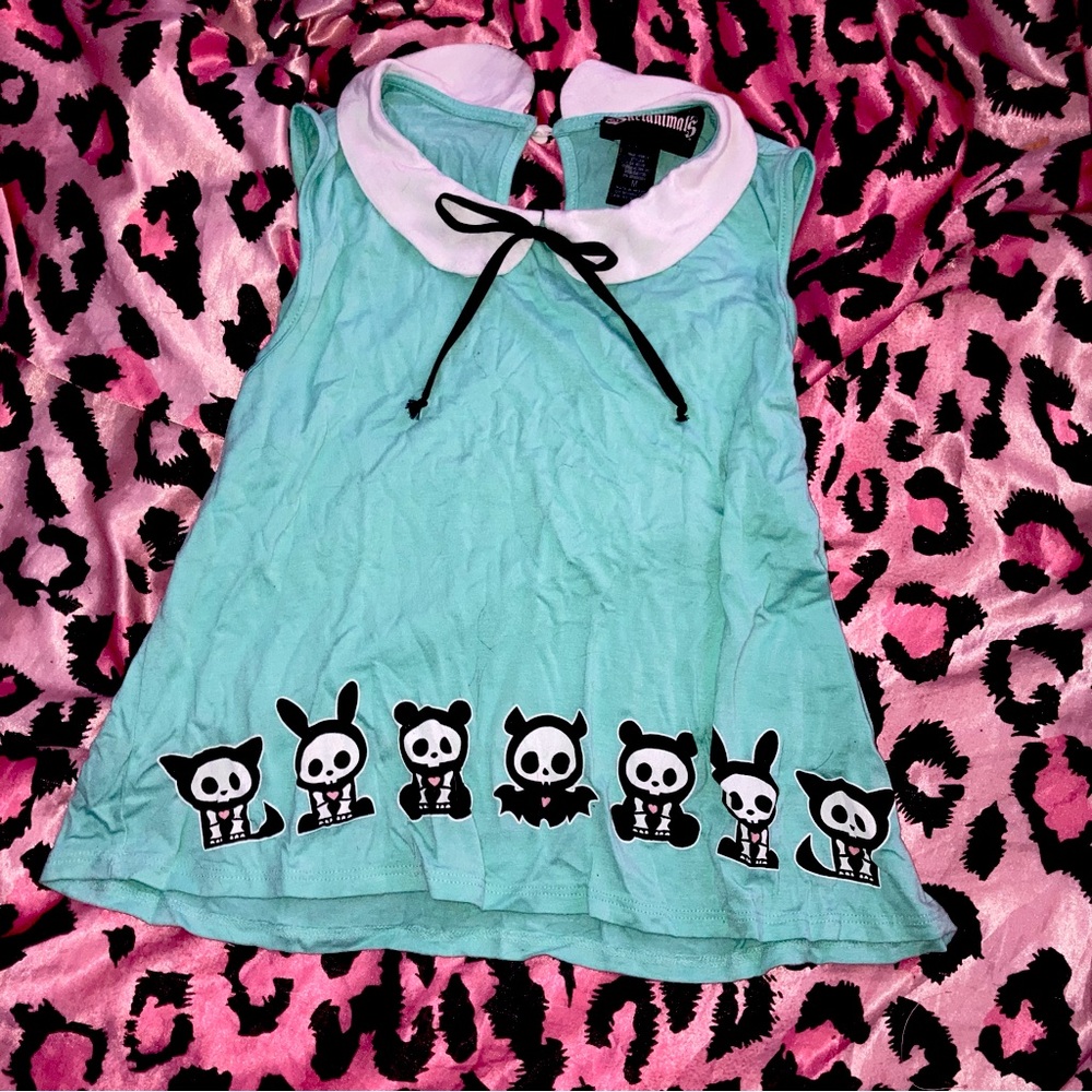 RARE Skelanimals top ☠️🎀